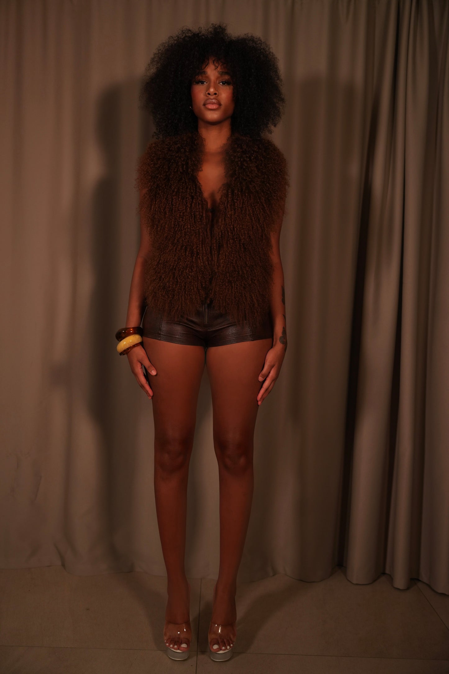 Top Maya marron (Précommande)